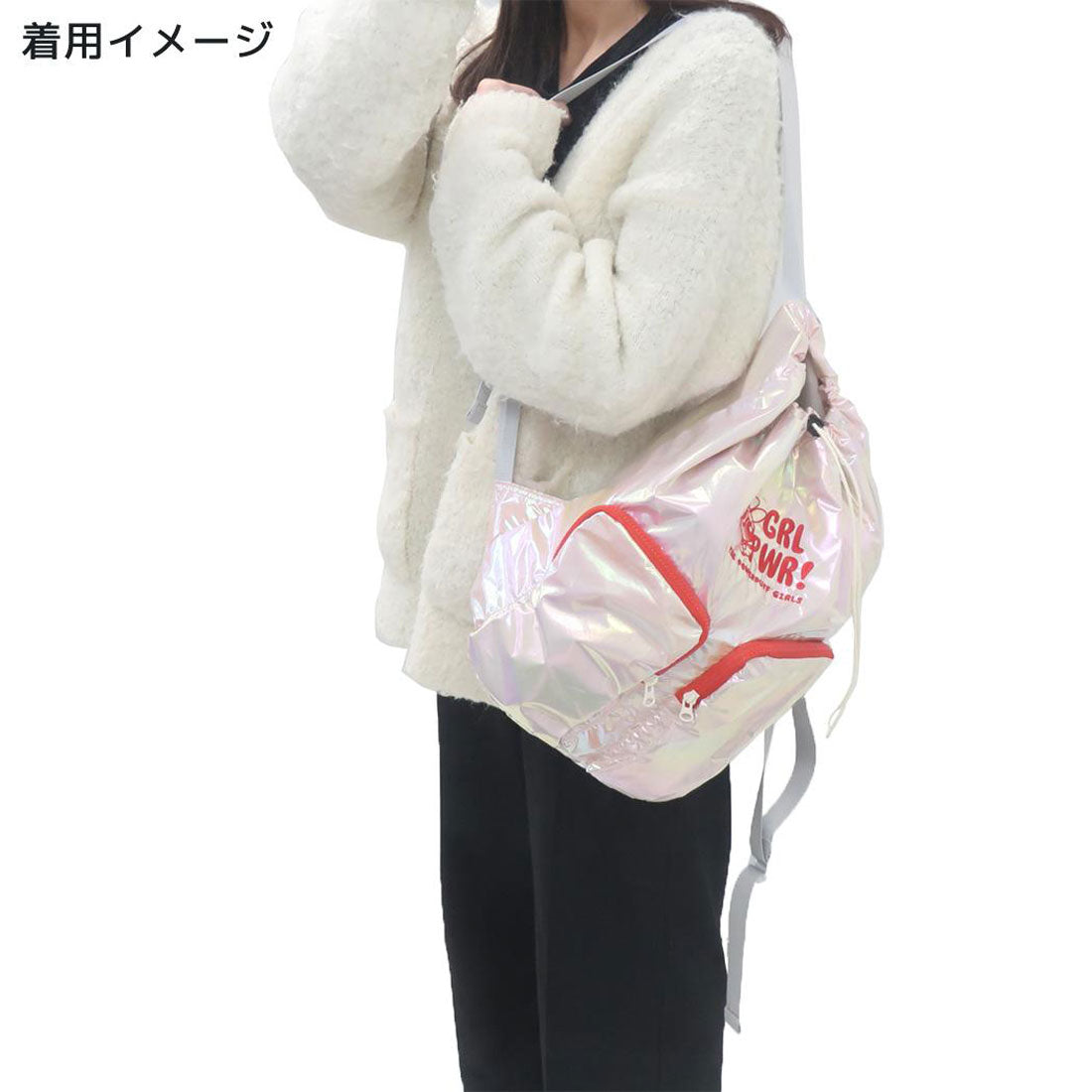 シネマコレクション cinemacollection パワーパフガールズ デイパック 巾着リュック ブロッサム マリモクラフト バックパック Dパック リュックサック キャラクター グッズ ピンク