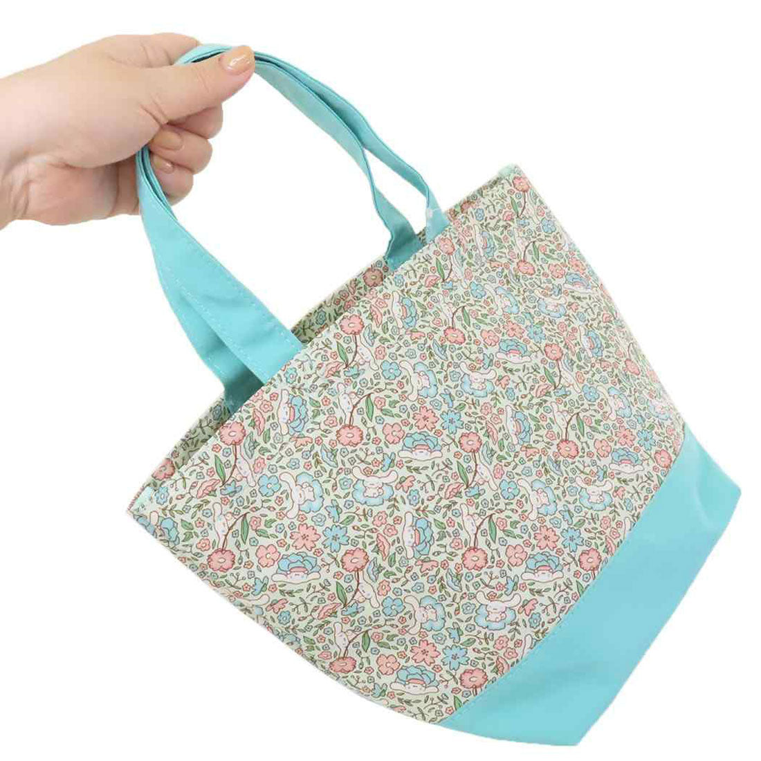 シネマコレクション cinemacollection シナモロール ハンドバッグ ミニバッグ サンベリーナシナモン サンリオ 丸眞 プレゼント キャラクター グッズ グリーン