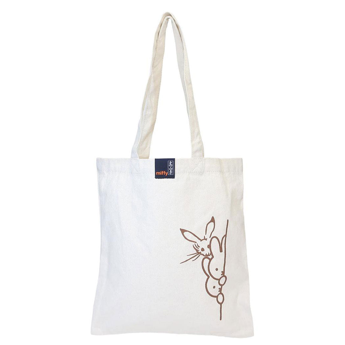 シネマコレクション cinemacollection ミッフィー 手提げかばん トートバッグ miffyx鳥獣戯画 なに？なに？ ディックブルーナ マリモクラフト サブバッグ 絵本キャラクター グッズ 他
