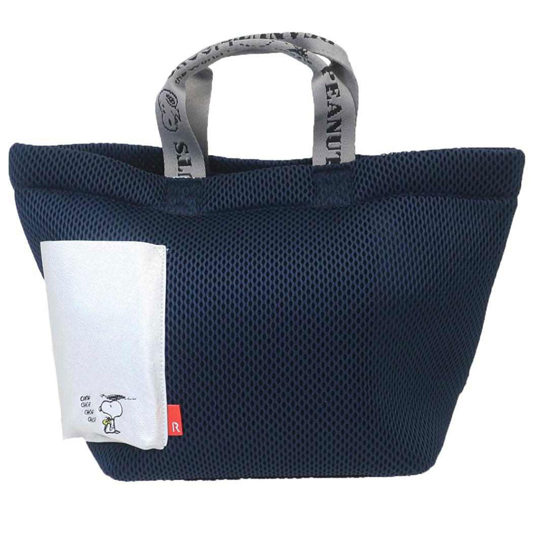 シネマコレクション cinemacollection スヌーピー ハンドバッグ IP デリ wafer ウエッファ Peanuts-0K メッシュ生地ミニバッグ NAVY ピーナッツ ルートート 手提げかばん ミニトート キャラクター グッズ ネイビー