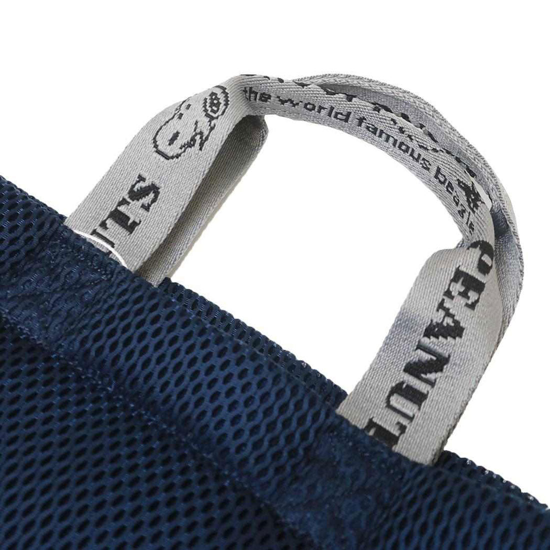 シネマコレクション cinemacollection スヌーピー ハンドバッグ IP デリ wafer ウエッファ Peanuts-0K メッシュ生地ミニバッグ NAVY ピーナッツ ルートート 手提げかばん ミニトート キャラクター グッズ ネイビー