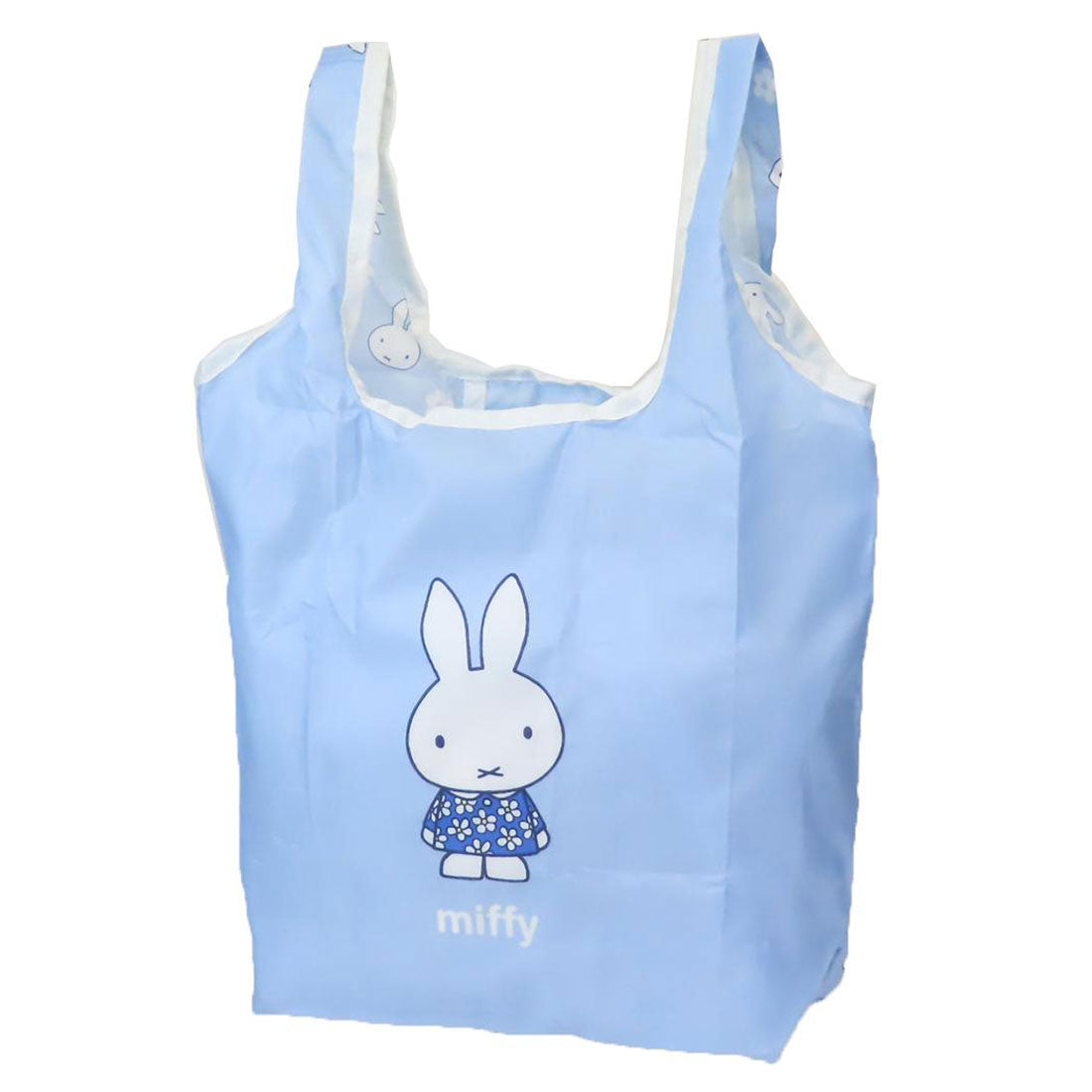 シネマコレクション cinemacollection ミッフィー ショッピングバッグ エコバッグ BL ディックブルーナ マリモクラフト お買い物かばん 絵本キャラクター グッズ ブルー