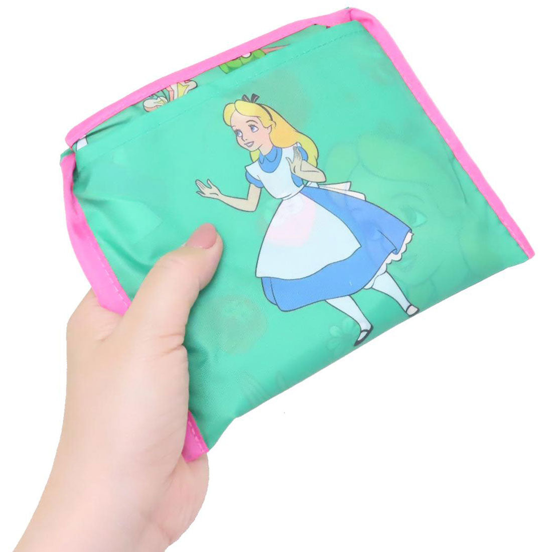 シネマコレクション cinemacollection ふしぎの国のアリス エコバッグ ショッピングバッグA パターン GR ディズニー スモールプラネット お買い物かばん キャラクター グッズ グリーン