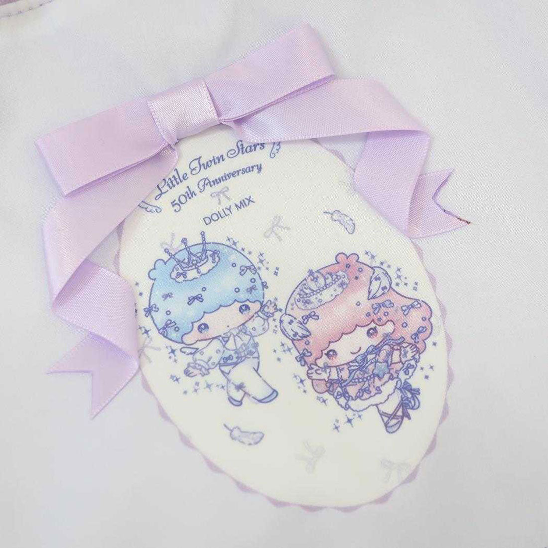 シネマコレクション cinemacollection リトルツインスターズ ミニバッグ フリルスクエアハンドバッグ DollyMix サンリオ ワタナベ 手提げかばん キャラクター グッズ 他