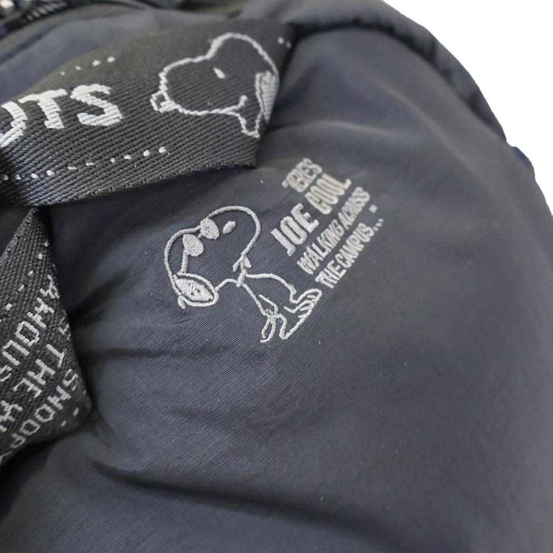 シネマコレクション cinemacollection スヌーピー リュック IP.CeoPadded.Peanuts-0S ミニリュック2WAY m-black ピーナッツ ルートート デイパック 軽量 キャラクター グッズ ブラック