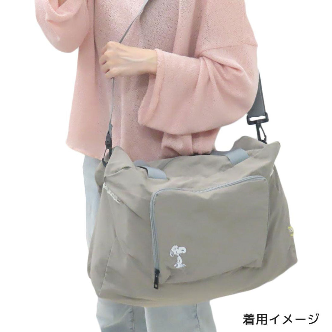 シネマコレクション cinemacollection スヌーピー 旅行かばん パッカブルボストン VINTAGE BK ピーナッツ マリモクラフト 大容量バッグ トラベル キャラクター グッズ 他