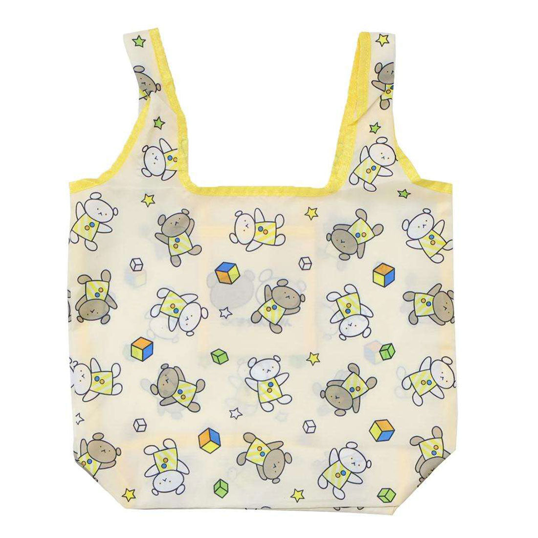 シネマコレクション cinemacollection こぐまちゃんえほん ショッピングバッグ エコバッグ YE マリモクラフト お買い物かばん 絵本キャラクター グッズ イエロー