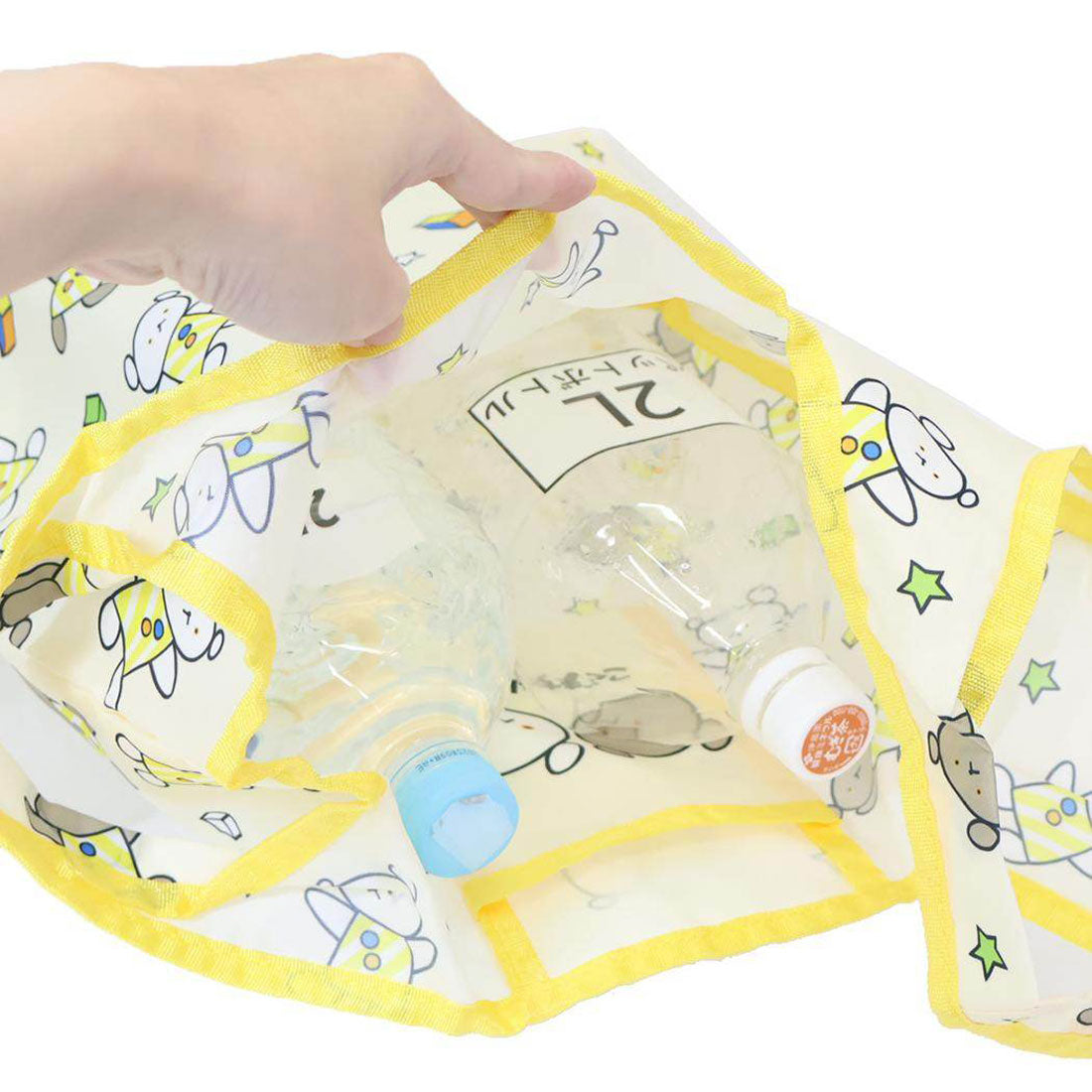 シネマコレクション cinemacollection こぐまちゃんえほん ショッピングバッグ エコバッグ YE マリモクラフト お買い物かばん 絵本キャラクター グッズ イエロー