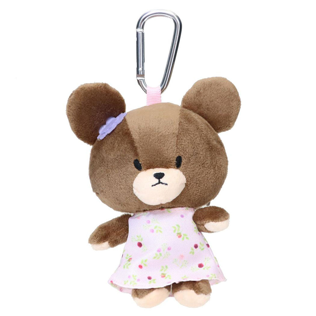 シネマコレクション cinemacollection くまのがっこう エコバッグ ぬいぐるみエコバッグ 小花柄 PK ナカジマ ぬいぐるみショッピングバッグ お買い物かばん 絵本キャラクター グッズ 他