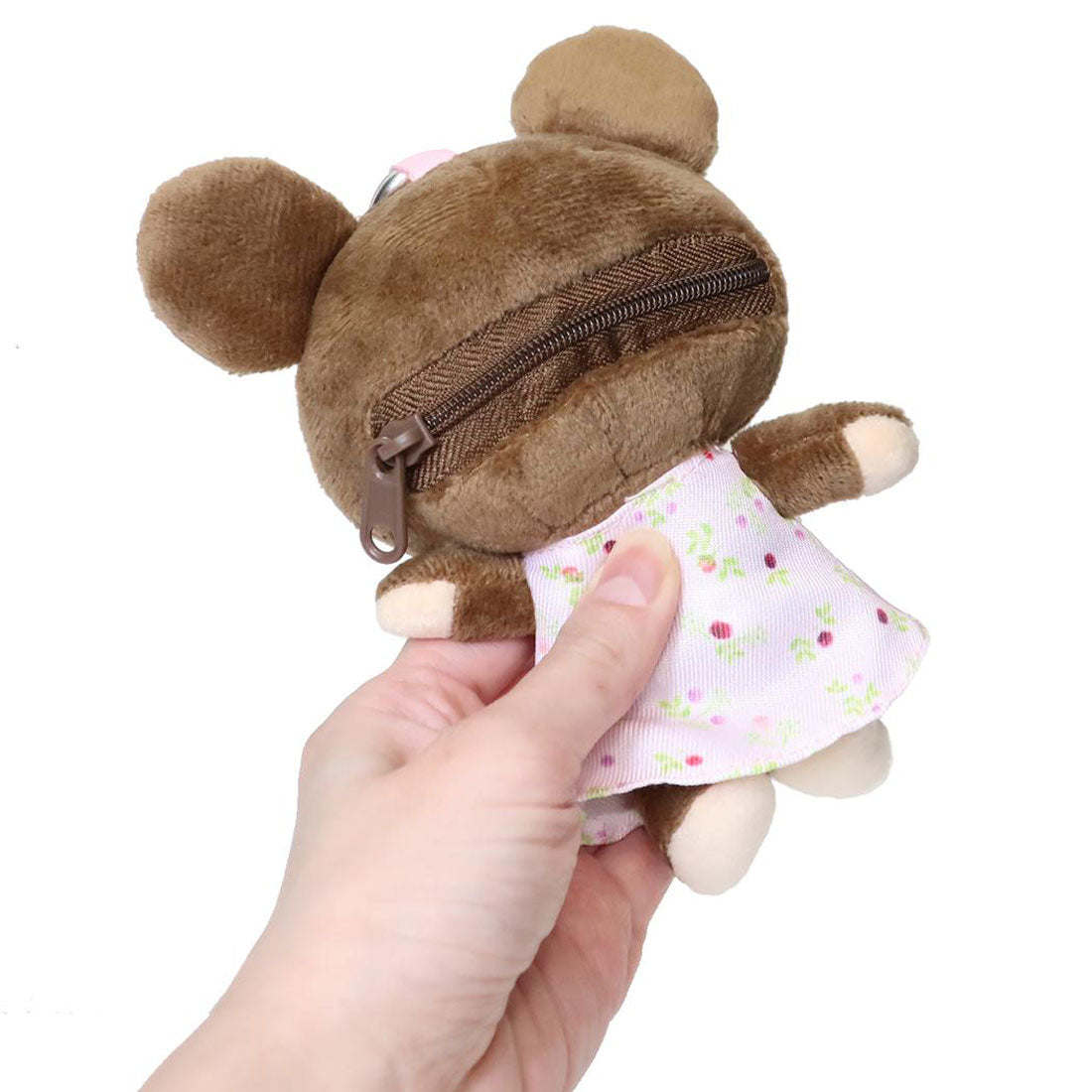 シネマコレクション cinemacollection くまのがっこう エコバッグ ぬいぐるみエコバッグ 小花柄 PK ナカジマ ぬいぐるみショッピングバッグ お買い物かばん 絵本キャラクター グッズ 他