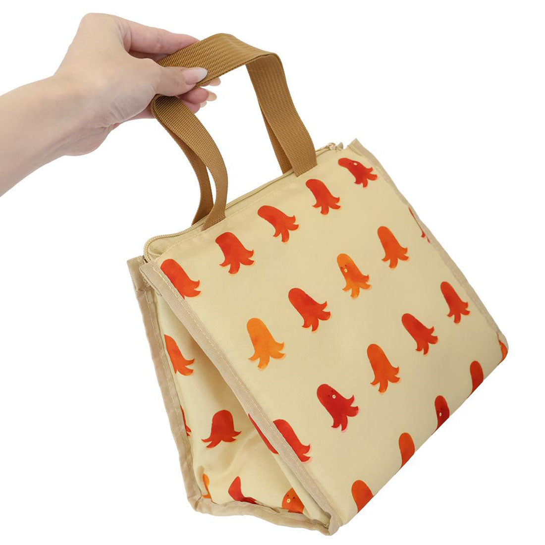 シネマコレクション cinemacollection ランチトート スクエアランチバッグ タコウインナー フレンズヒル お弁当バッグ かわいい グッズ イエロー
