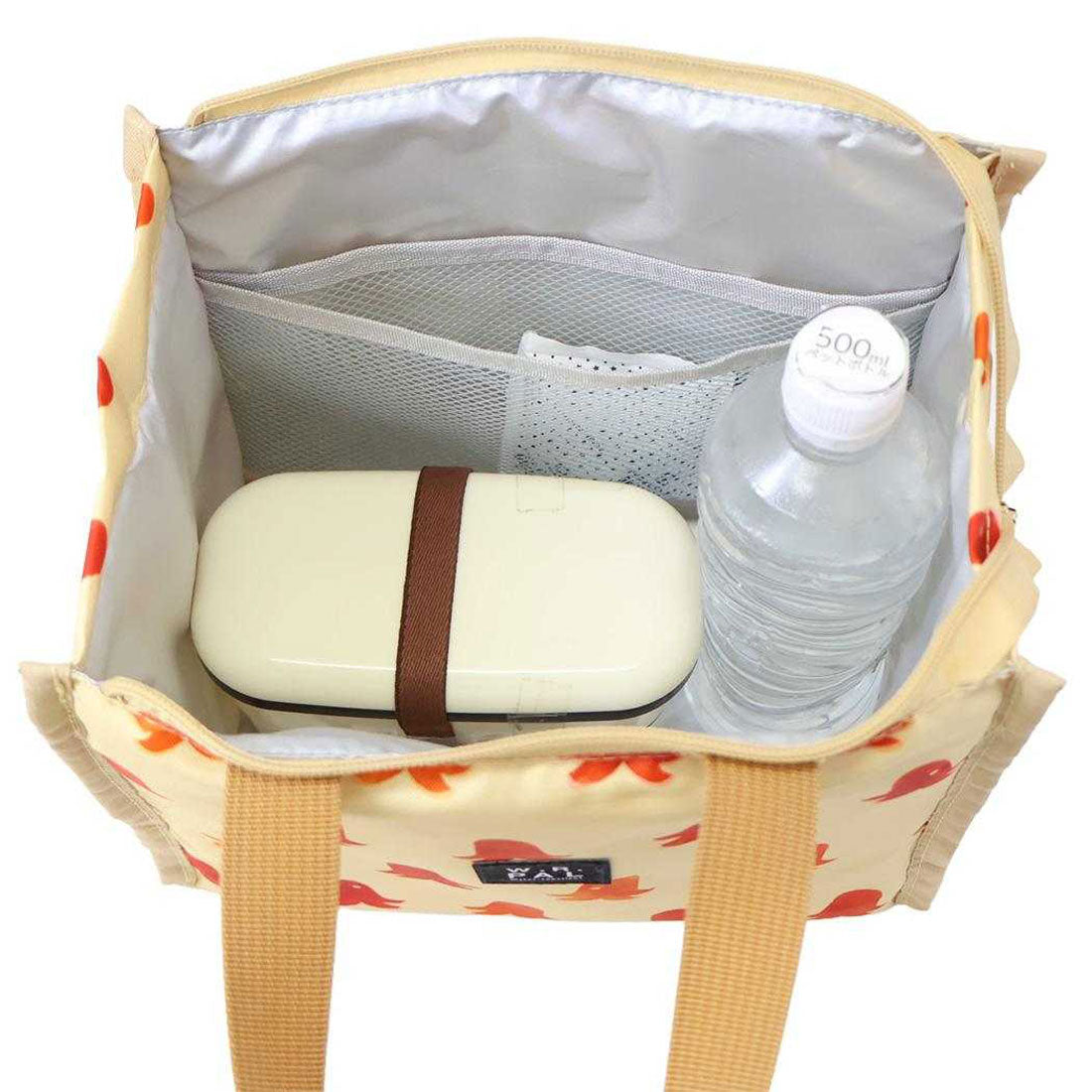 シネマコレクション cinemacollection ランチトート スクエアランチバッグ タコウインナー フレンズヒル お弁当バッグ かわいい グッズ イエロー