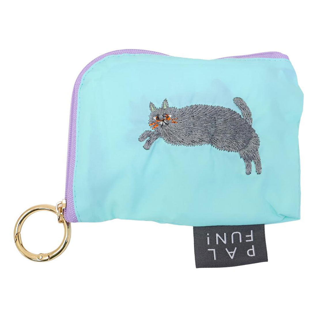 シネマコレクション cinemacollection ショッピングバッグ ポーチ付ミニエコバッグ ジャンプミュー ねこ フレンズヒル お買い物かばん ショッピングバッグ かわいい グッズ ブルー