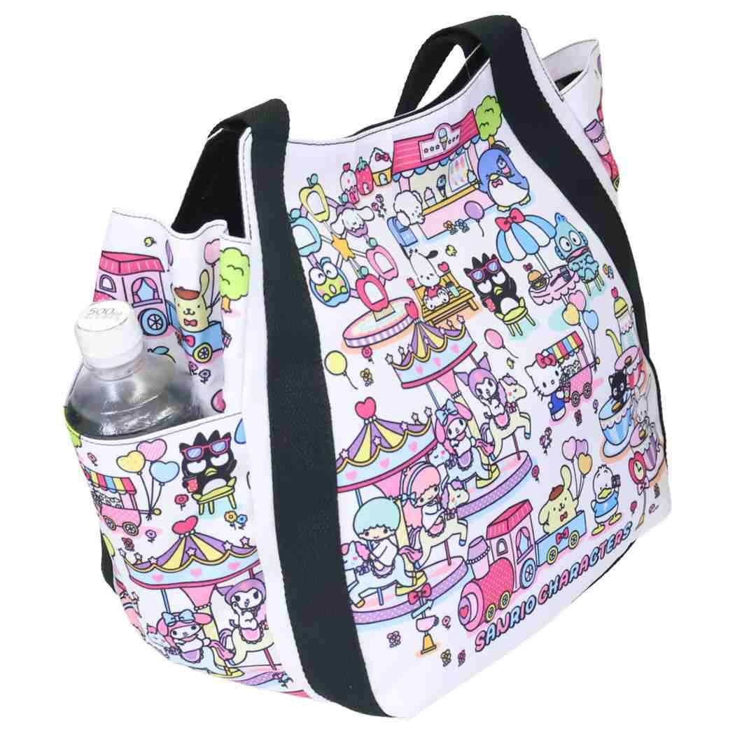 シネマコレクション cinemacollection サンリオキャラクターズ トートバッグ プリントバルーンバッグ 4285 Sanrio ヤスダ通商 手提げかばん キャラクター グッズ マルチカラー