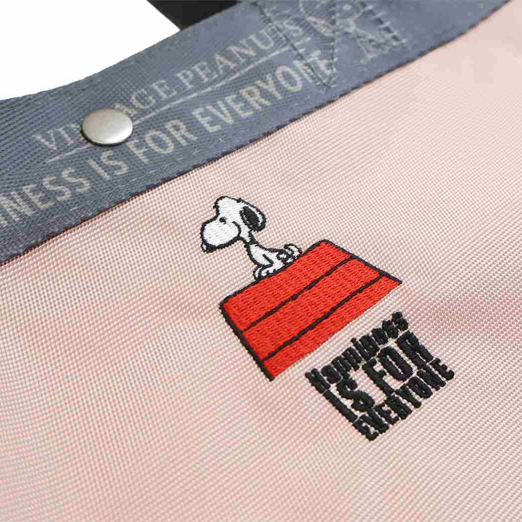 シネマコレクション cinemacollection スヌーピー ショルダーバッグ IP.ミディアム2w.Peanuts-1D 2wayバッグ Pink ピーナッツ ルートート 手提げかばん キャラクター グッズ 他