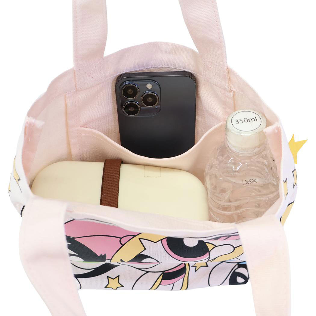 シネマコレクション cinemacollection パワーパフガールズ ランチバッグ カラーマチ付バッグ スター スモールプラネット マチ付き お弁当かばん キャラクター グッズ 他
