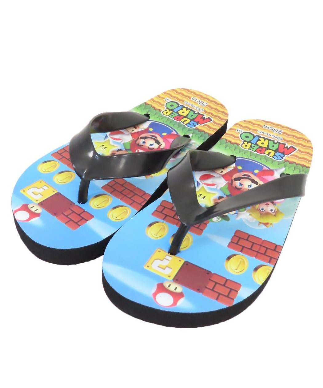 Cinema Collection cinemacollection Super Mario Kids Sandals Beach Sandals Sky J's Planning Kids Children Character Goods