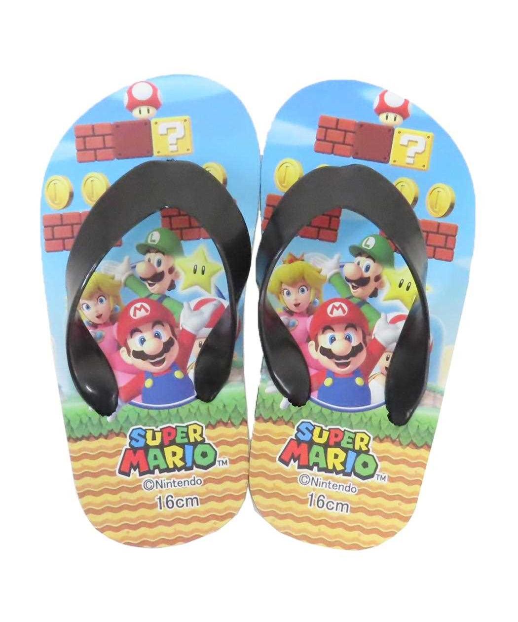 Cinema Collection cinemacollection Super Mario Kids Sandals Beach Sandals Sky J's Planning Kids Children Character Goods