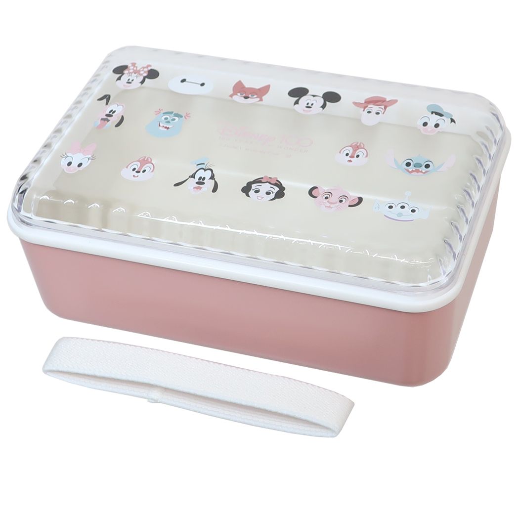 シネマコレクション cinemacollection お弁当箱 ディズニーキャラクター 一段ランチBOX ディズニー D100CC 日本製 ランチ雑貨 （メーカー指定色） メーカー指定色