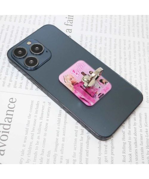 シネマコレクション cinemacollection バービー スマホアクセ マルチリング ドール Barbie グルマンディーズ スマホリング スマホスタンド キャラクター グッズ  （メーカー指定色） メーカー指定色