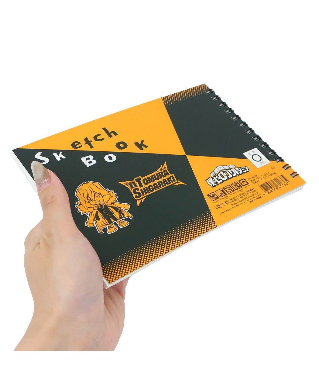 シネマコレクション cinemacollection 僕のヒーローアカデミア お絵かき帳 図案スケッチブック 死柄木弔 少年ジャンプ ヒサゴ お絵かきノート アニメキャラクター グッズ  （メーカー指定色） メーカー指定色