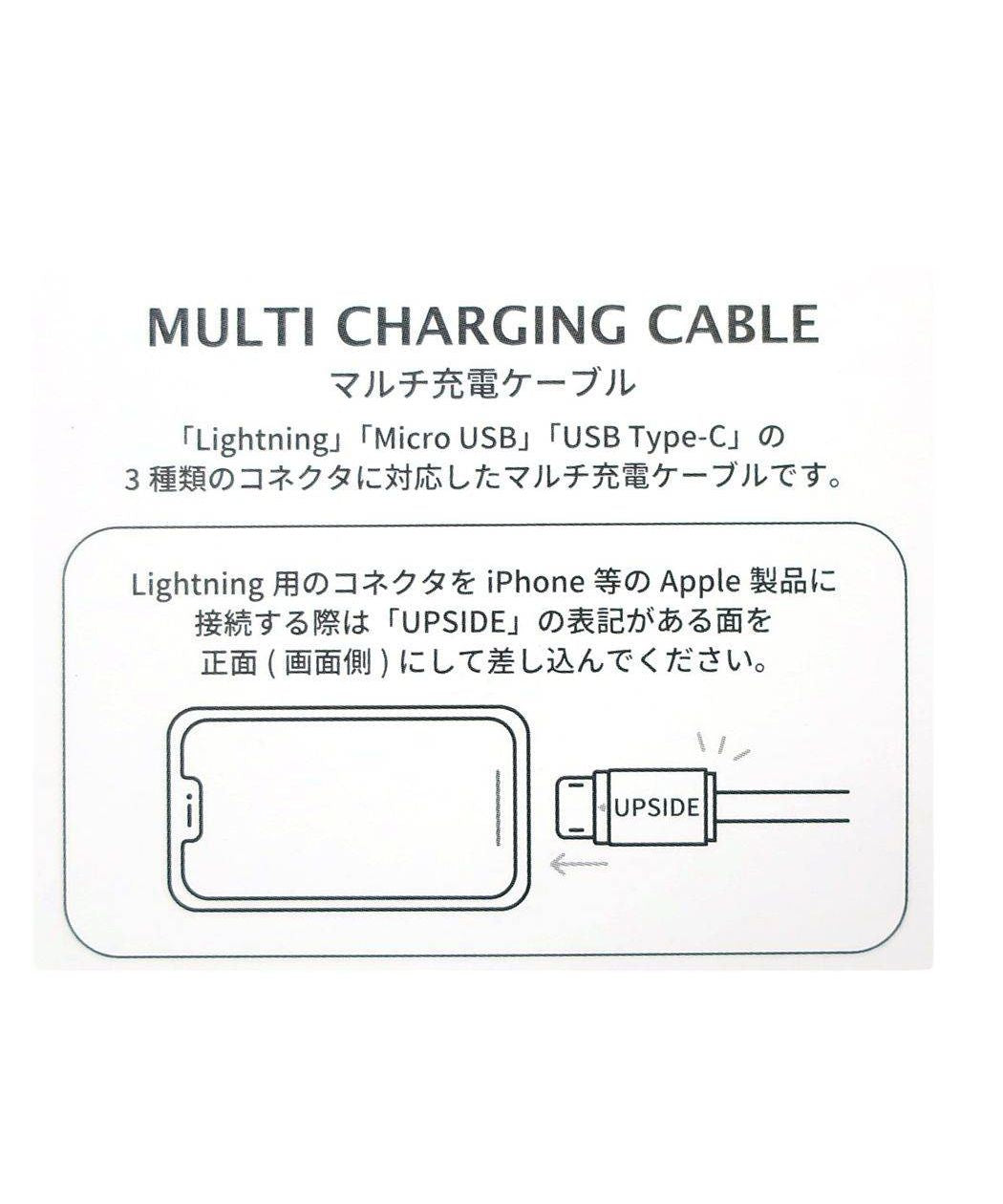 シネマコレクション cinemacollection ラッピー 充電ケーブル マルチ充電ケーブル カラフル グルマンディーズ プレゼント キャラクター グッズ  （メーカー指定色） メーカー指定色