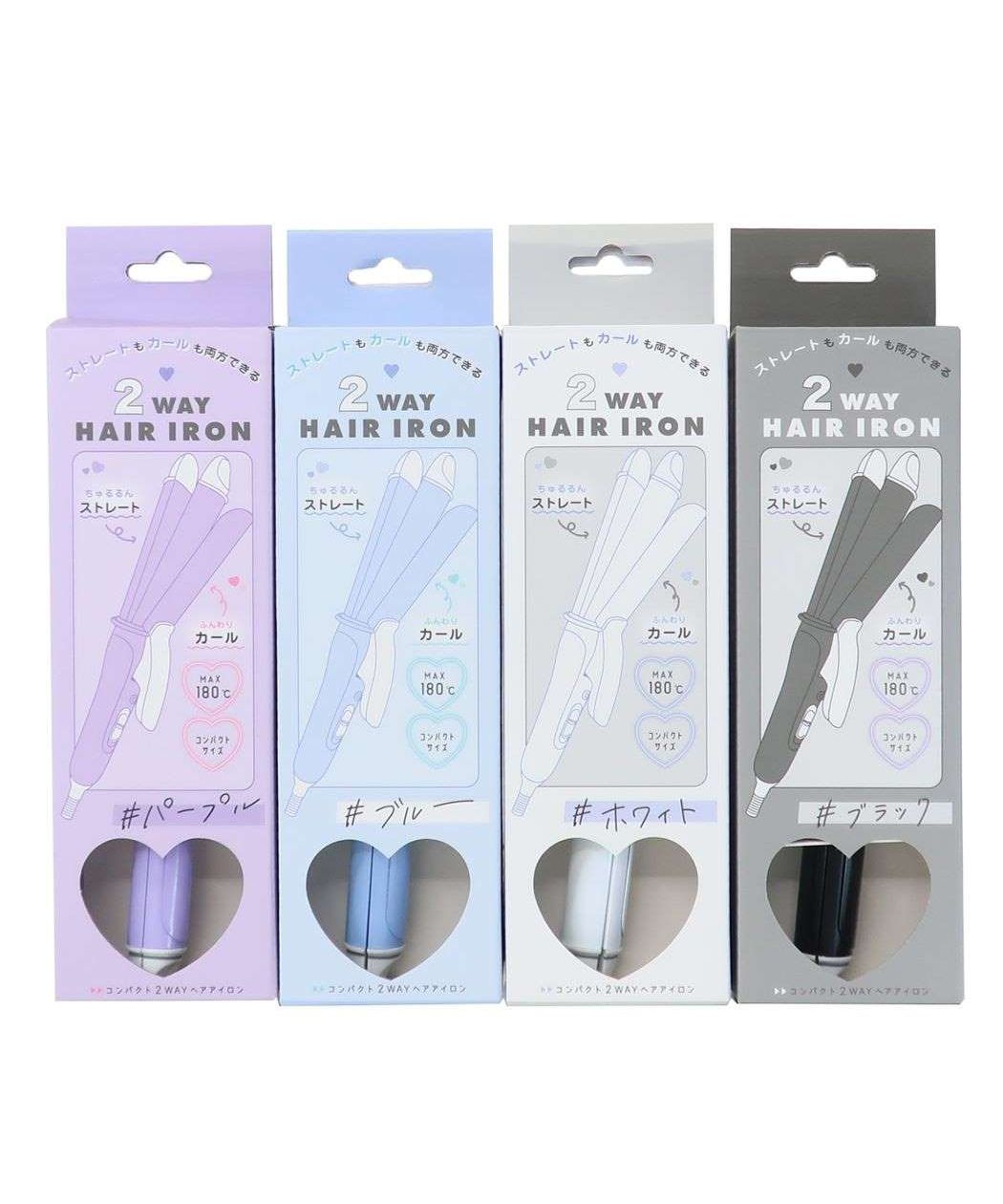 シネマコレクション cinemacollection [生活雑貨]2WAYヘアアイロン  【返品不可商品】 （ブラック） ブラック