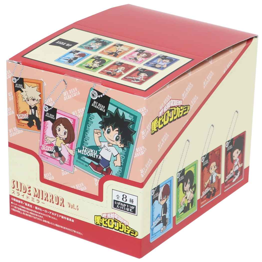 シネマコレクション cinemacollection 僕のヒーローアカデミア アニメキャラクター 手鏡 スライドミラー全8種 vol.6 少年ジャンプ プレゼント 男の子 女の子 ギフト  （メーカー指定色） メーカー指定色