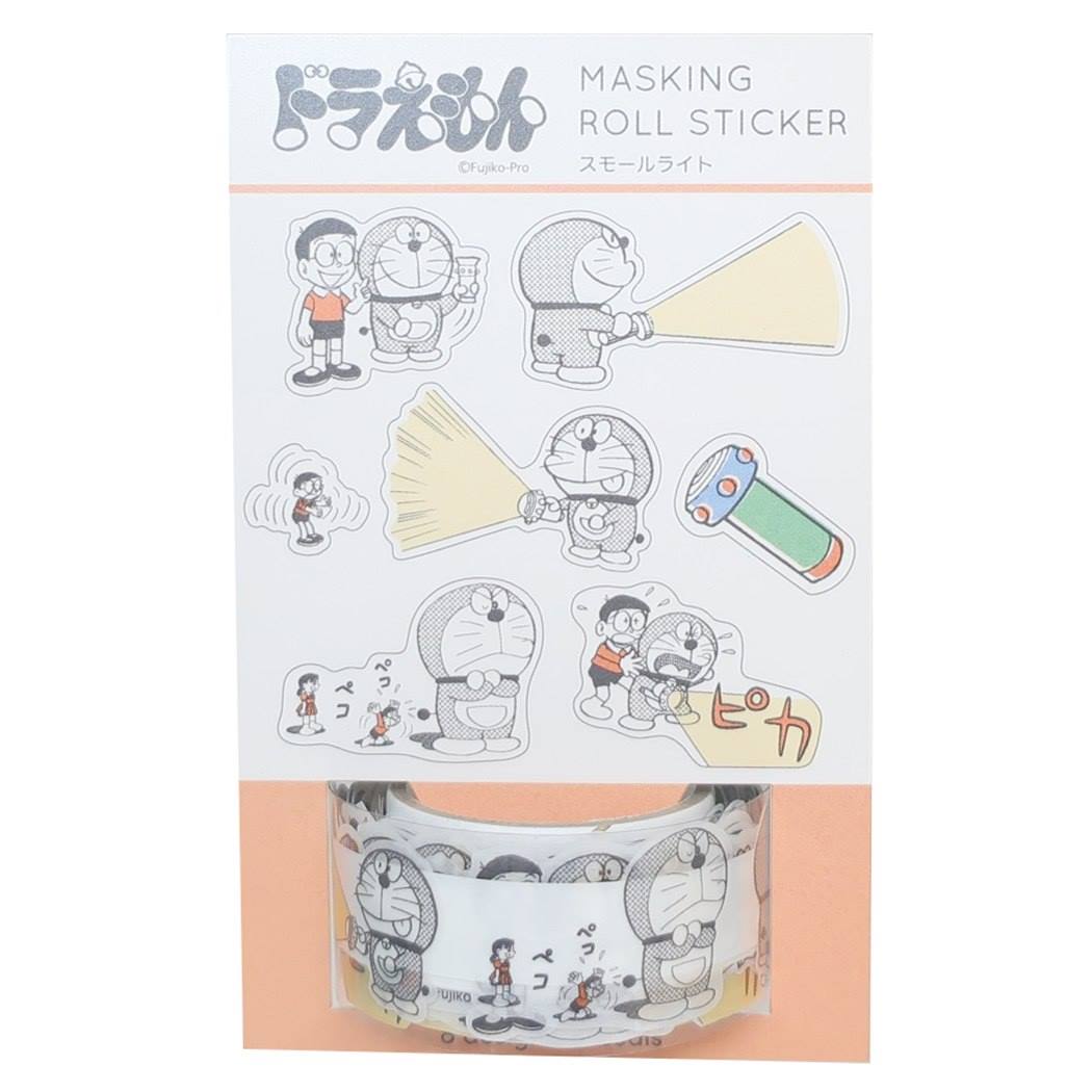 Cinema Collection cinemacollection Doraemon Masking Roll Sticker Flake Seal Small Light Fujiko F. Fujio Anime Character Gift for Boys and Girls
