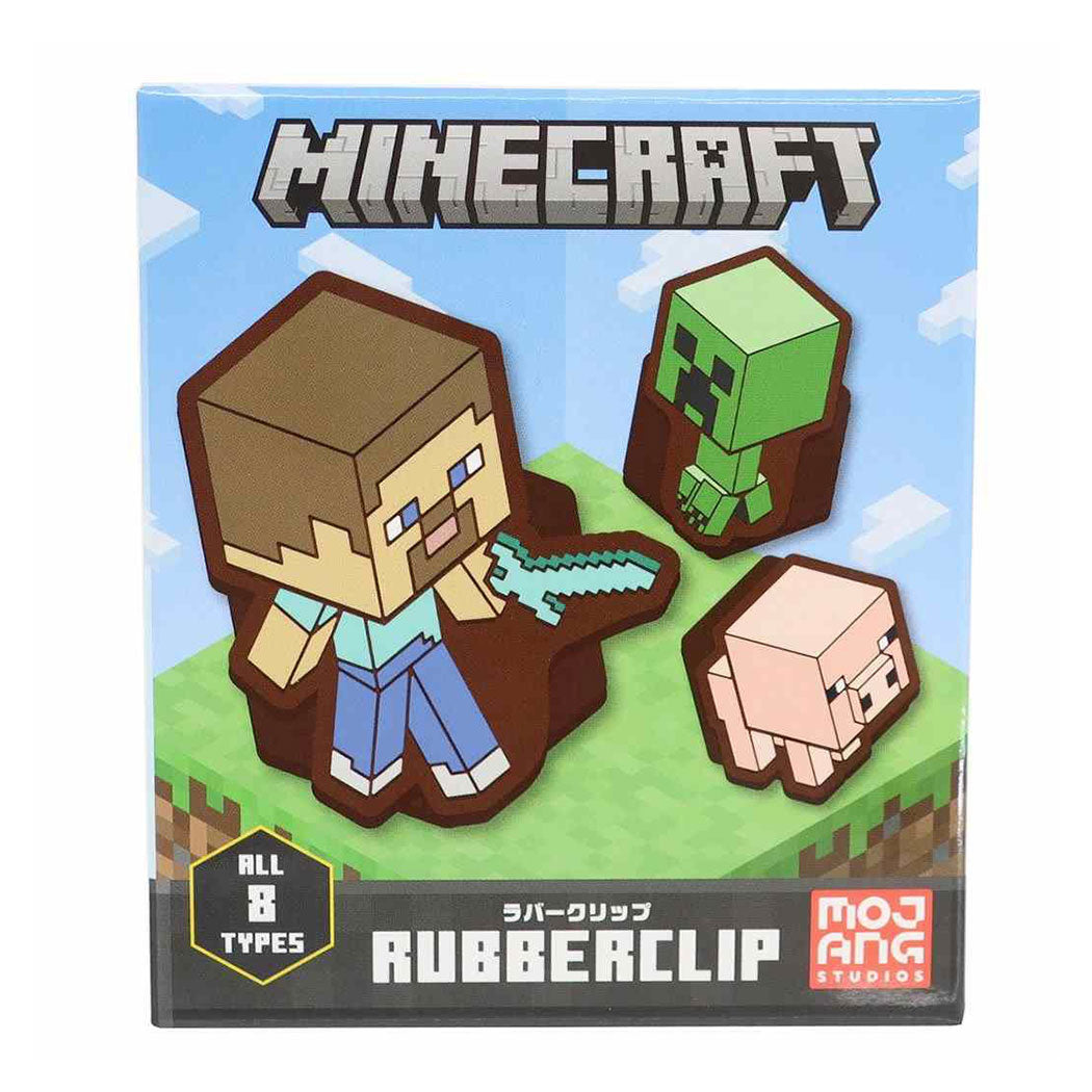 シネマコレクション cinemacollection Minecraft マインクラフト ダイカット ラバー クリップ マイクラ クリップ キャラクター エンスカイ プレゼント 男の子 女,メーカー指定色