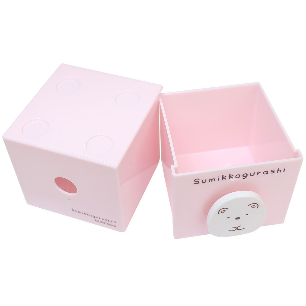 シネマコレクション cinemacollection すみっコぐらし サンエックス キャラクター 卓上収納 スタッキングチェスト しろくま （メーカー指定色） メーカー指定色