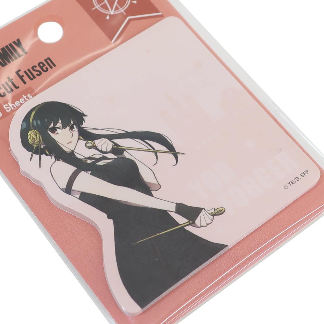 シネマコレクション cinemacollection 付箋 アニメキャラクター ダイカット ふせん SPYxFAMILY スパイファミリー ヨル 少年ジャンプ プレゼント 男の子 女の子  （メーカー指定色） メーカー指定色