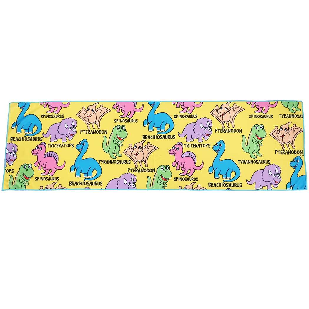シネマコレクション cinemacollection 夏用 ひんやりタオル クールロングタオル DINOSAURS  オクタニ プレゼント 男の子 女の子 ギフト  （メーカー指定色） メーカー指定色
