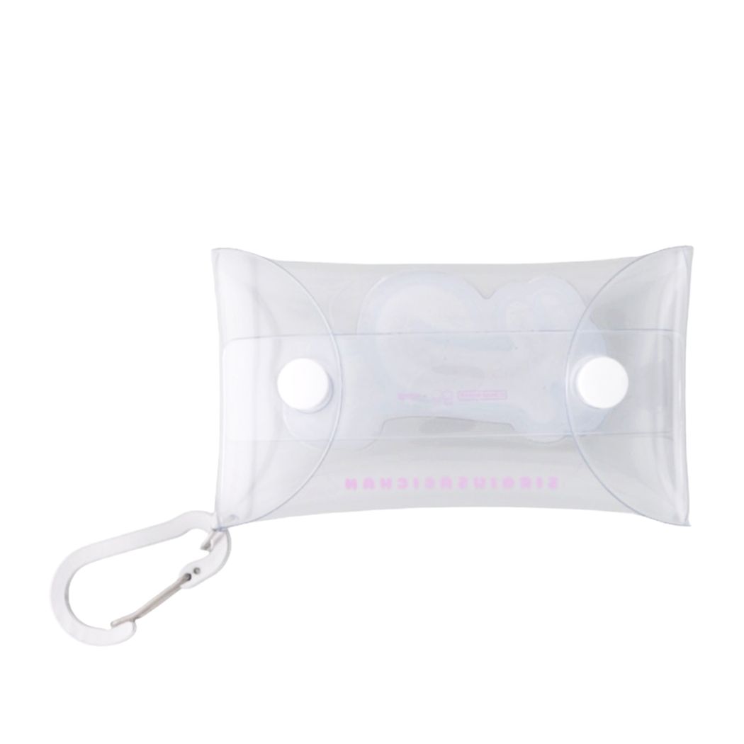 シネマコレクション cinemacollection ミニポーチ siroiusagichan クリアミニポーチ ライトパープル 小物入れ （メーカー指定色） メーカー指定色