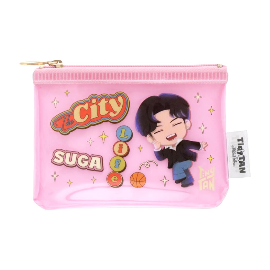 シネマコレクション cinemacollection タイニータン 商品 クリアポーチ TinyTAN キャラクター ミニポーチ プレゼント 男の子 女の子 ギフト  （メーカー指定色） メーカー指定色