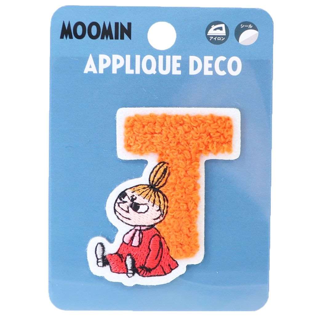 シネマコレクション cinemacollection ムーミン 北欧 キャラクター ワッペン 刺繍ステッカー プレゼント 男の子 女の子 ギフト  （メーカー指定色） メーカー指定色