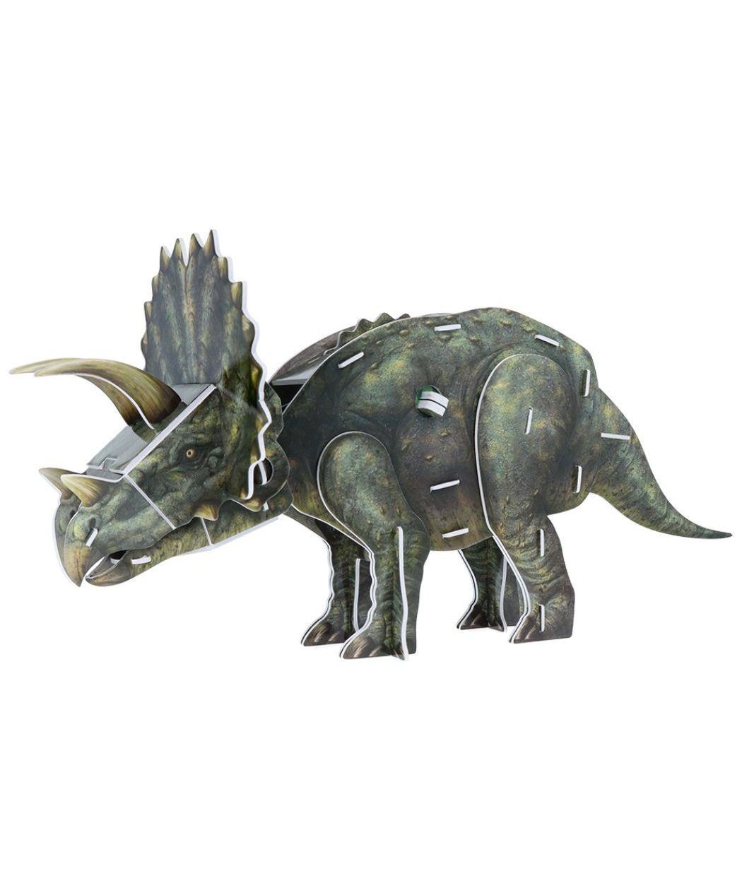 シネマコレクション cinemacollection 恐竜 パズル アクション立体パズル ディノ アース トリケラトプス サンスター文具 新入学 新学期 おもちゃ グッズ  （メーカー指定色） メーカー指定色