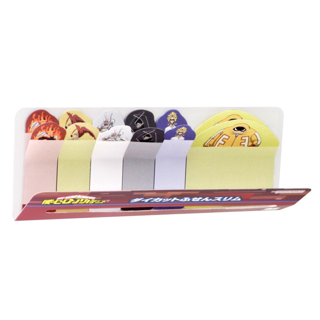 シネマコレクション cinemacollection 僕のヒーローアカデミア グッズ 付箋 少年ジャンプ アニメキャラクター ダイカットふせんスリム プレゼント 男の子 女の子 ギフト  （メーカー指定色） メーカー指定色