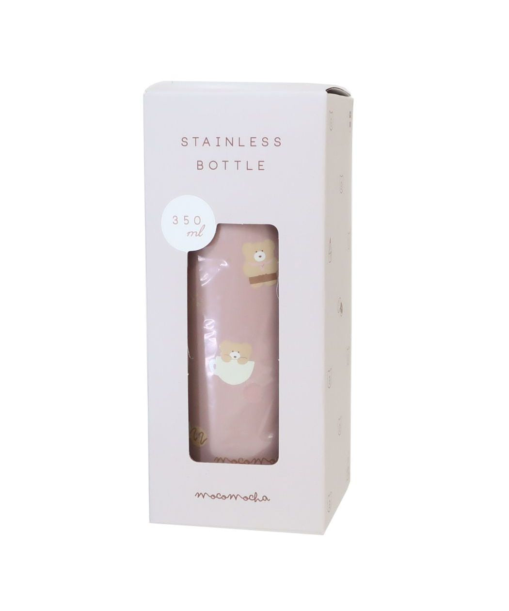 シネマコレクション cinemacollection ほっこりモコモカ 保温水筒 ステンレスボトル(350ml) ミルクティー クーリア タンブラー 保冷 おしゃれ グッズ  （メーカー指定色） メーカー指定色