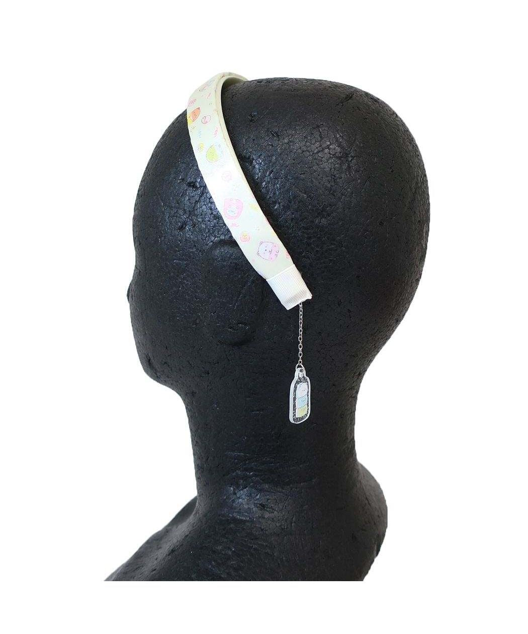 シネマコレクション cinemacollection すみっコぐらし ヘアアクセサリー イヤリング付きカチューシャ B サンエックス 粧美堂