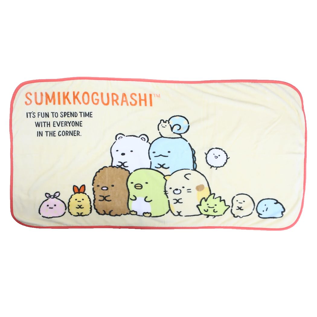 シネマコレクション cinemacollection すみっコぐらし ブランケット ロングブランケット カジュアルすみっコ サンエックス 丸眞 あったか 暖かい 軽量 おしゃれ 秋冬用 キャラクター グッズ  （メーカー指定色） メーカー指定色