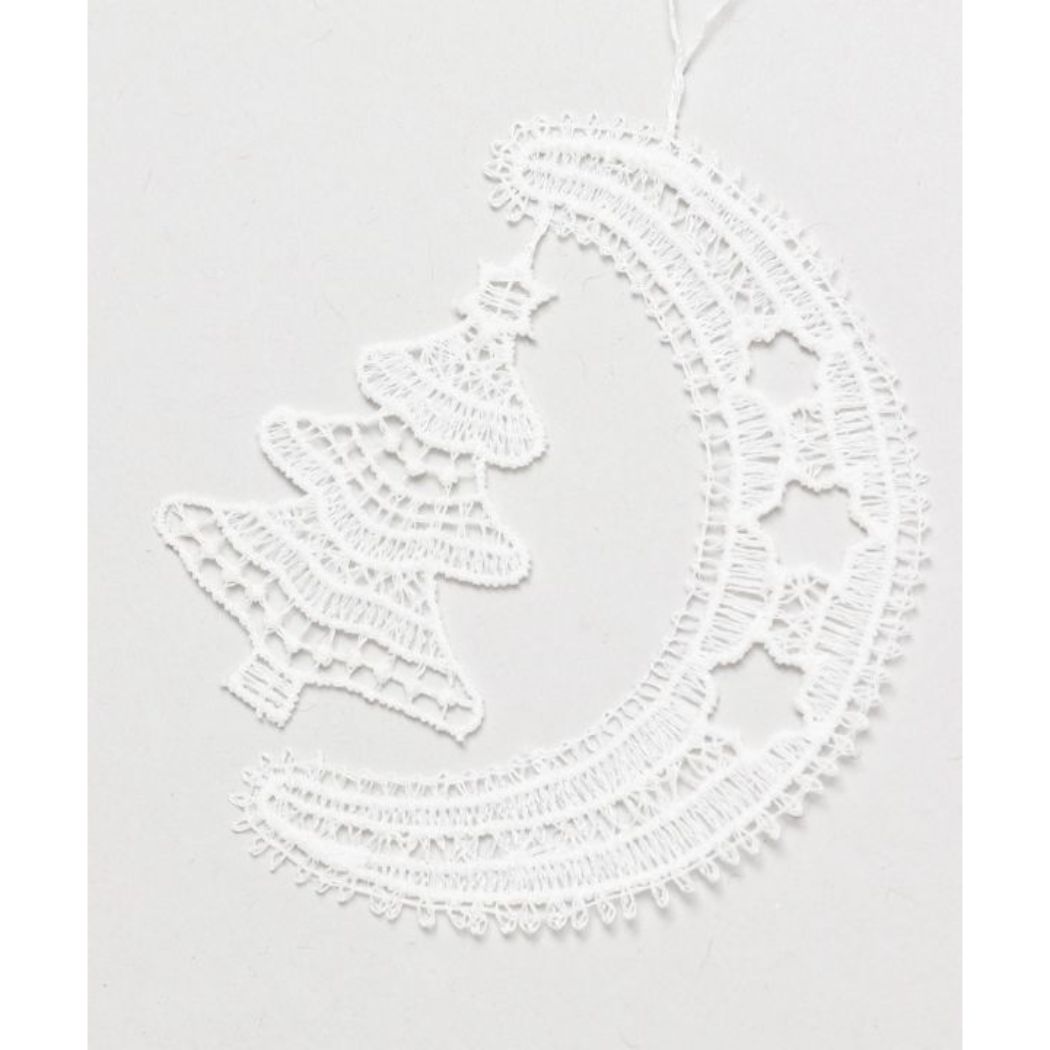 シネマコレクション cinemacollection 装飾品 ムーンバウムレースオーナメント クリスマス 1VARIATION アミナコレクション インテリア おしゃれ グッズ  （メーカー指定色） メーカー指定色