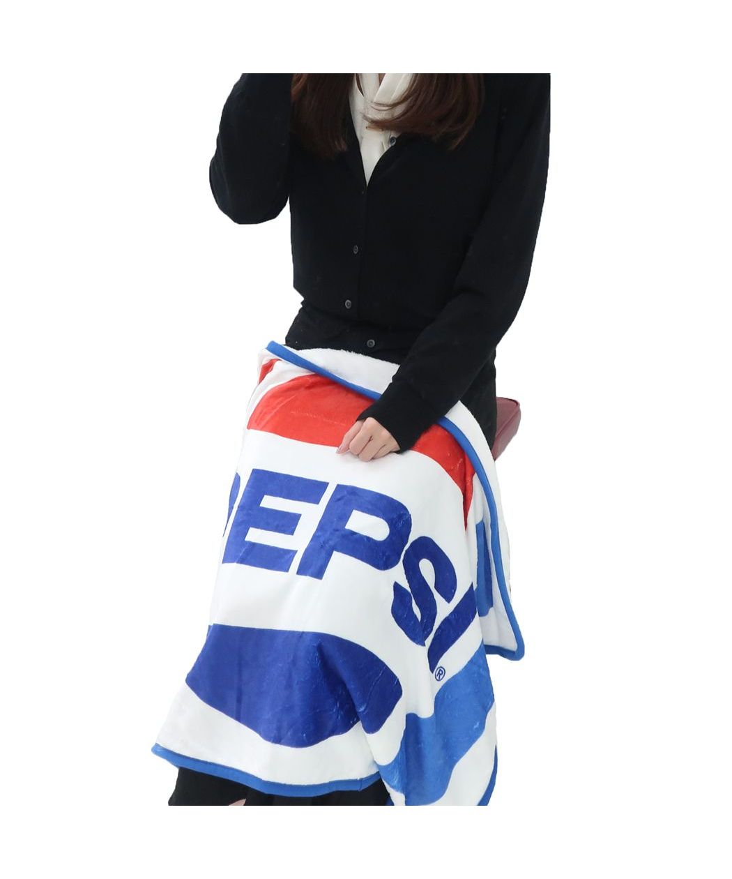 シネマコレクション cinemacollection お菓子パッケージ フリースブランケット ひざ掛け ペプシ ジェイズプランニング 防寒用品 ウォーマー雑貨 グッズ  （メーカー指定色） メーカー指定色