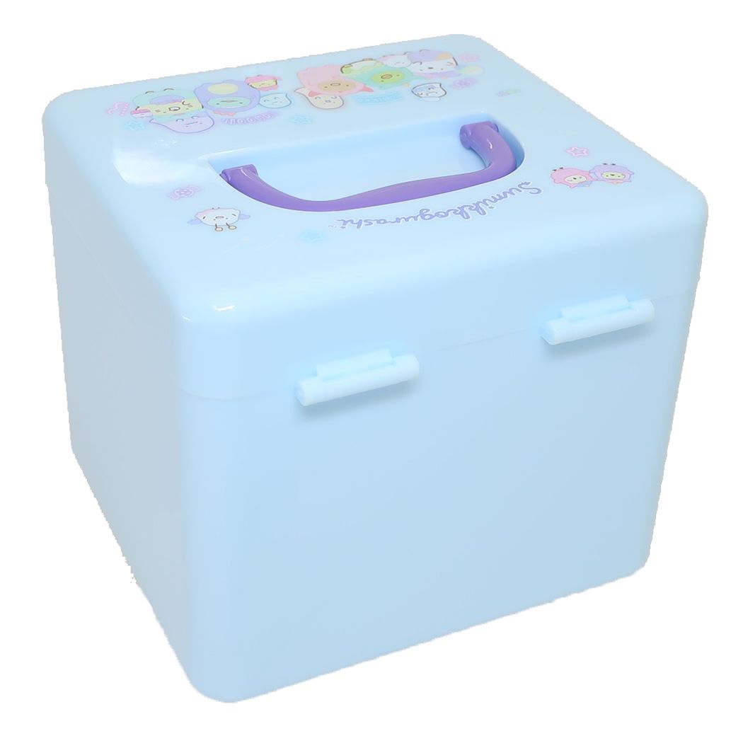 シネマコレクション cinemacollection すみっコぐらし 卓上収納 持ち手付きボックスM おばけのナイトウォーク サンエックス ケイカンパニー 小物入れ キャラクター グッズ  （メーカー指定色） メーカー指定色