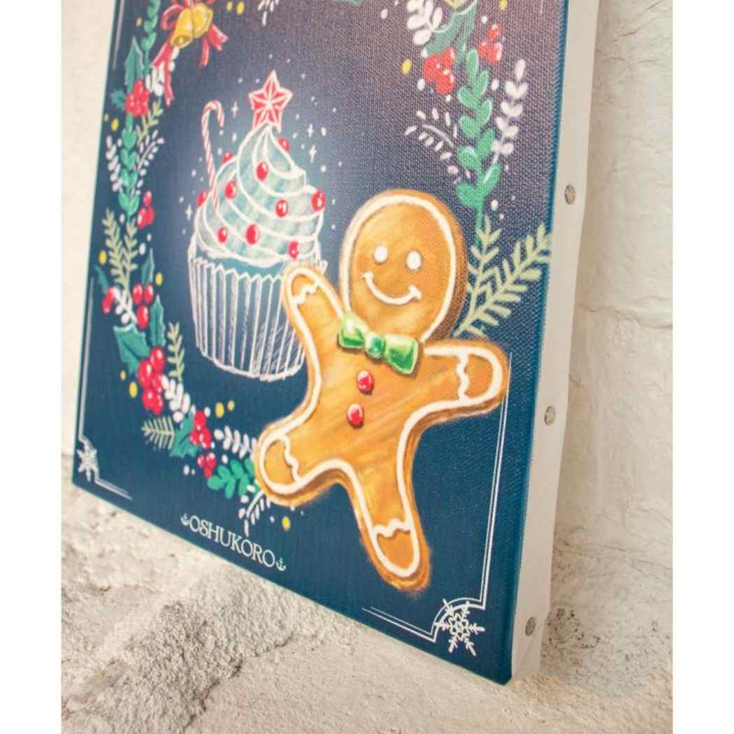 シネマコレクション cinemacollection インテリアパネル クリスマスアートボード WREATH 北欧 アミナコレクション ヨーロッパ雑貨 インテリア グッズ  （メーカー指定色） メーカー指定色