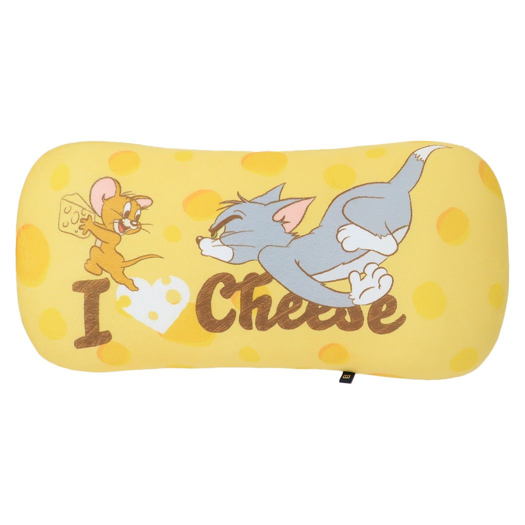 Cinema Collection cinemacollection Tom and Jerry Cushion Lumbar Support Cushion Surrounded by Cheese Warner Brothers Marushin Nap Pillow Character Goods