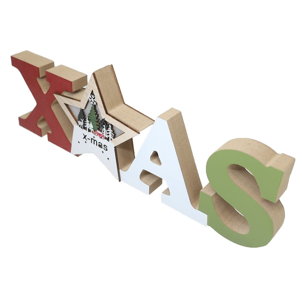 シネマコレクション cinemacollection インテリア雑貨 ウッドデコレーション クリスマス APJ Xmas プレゼント グッズ  （メーカー指定色） メーカー指定色