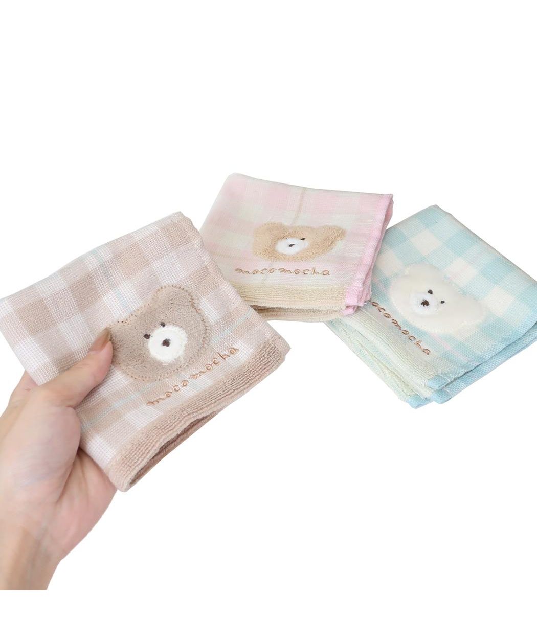 シネマコレクション cinemacollection ほっこりモコモカ[ハンドタオル]ミニタオル クッキーモカ ミルク クリーム  （クッキーミルク） クッキーミルク