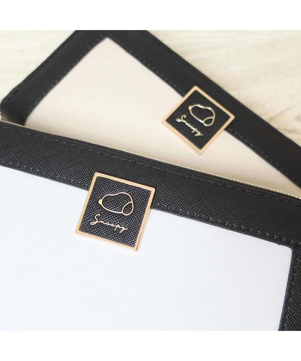 シネマコレクション cinemacollection スヌーピー[財布]ラウンド束入れ スクエアメタルシリーズ ピーナッツ （BE） BE