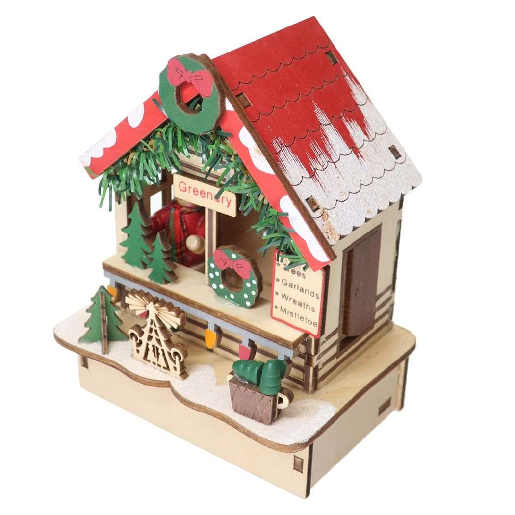 シネマコレクション cinemacollection インテリア雑貨 ウッドデコレーション クリスマスマーケット グリーンナリィ クリスマス APJ Xmas プレゼント グッズ  （メーカー指定色） メーカー指定色